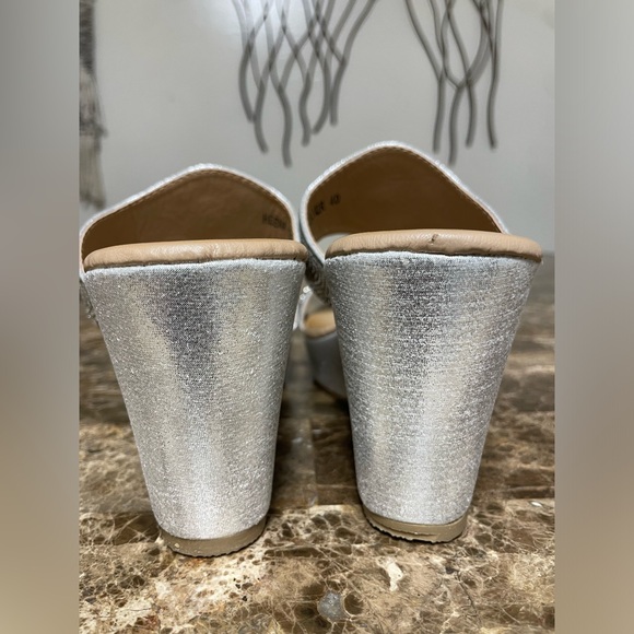 Rhinestone Patrizia by Spring Step Sandal Wedges - Picture 5 of 8